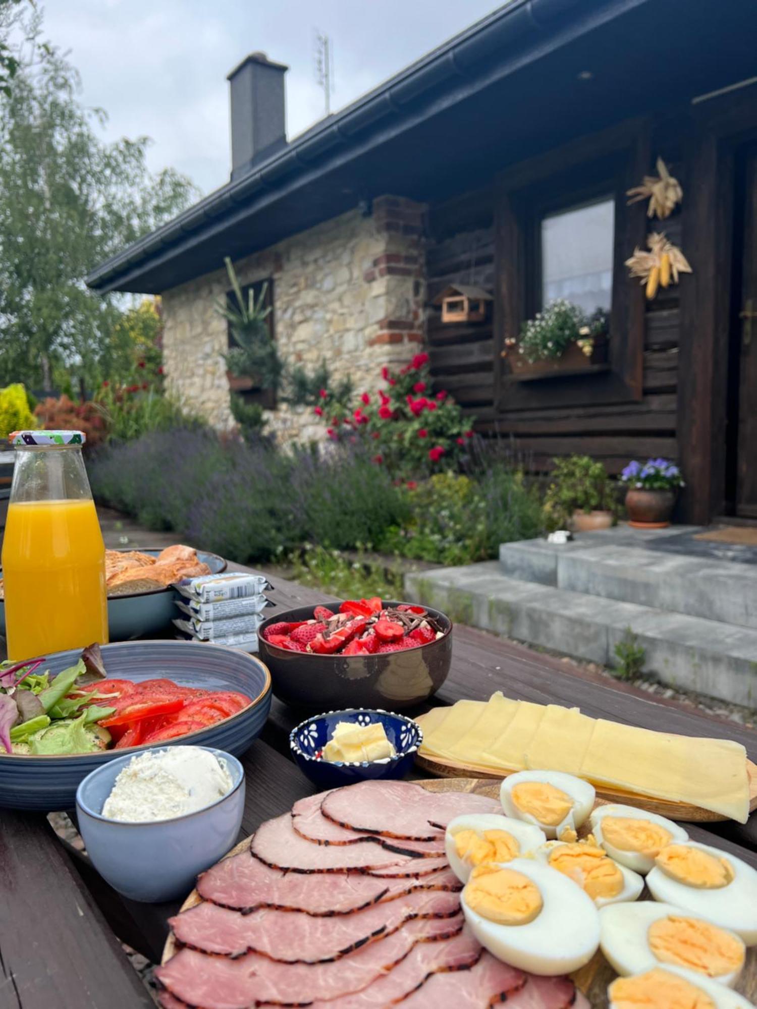 Malinowa Chatka Jankowice  Exteriér fotografie